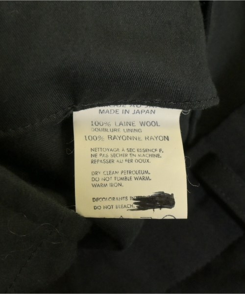 Y's for men（ワイズフォーメン）スラックス 黒 サイズ:M メンズ/2200679589013