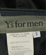 Y's for men（ワイズフォーメン）スラックス 黒 サイズ:2(M位) メンズ/2200679589020