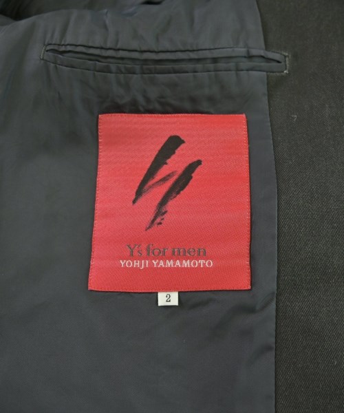 Y's for men（ワイズフォーメン）ジャケット 黒 サイズ:2(M位) メンズ/2200680717016