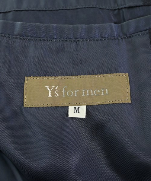 Y's for men（ワイズフォーメン）チェスターコート 紺 サイズ:M メンズ/2200694031016