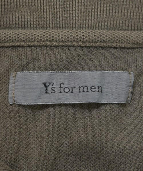 Y's for men（ワイズフォーメン）ポロシャツ 茶 サイズ:3(L位) メンズ/2200694973026