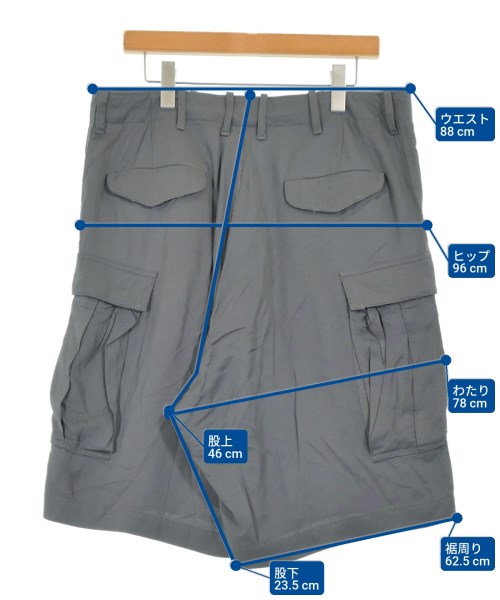 Y's for men（ワイズフォーメン）ショートパンツ グレー サイズ:-(XL位) メンズ/2200694973217