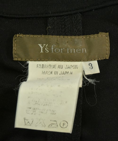 Y's for men（ワイズフォーメン）ステンカラーコート 黒 サイズ:3(M位) メンズ/2200699367011
