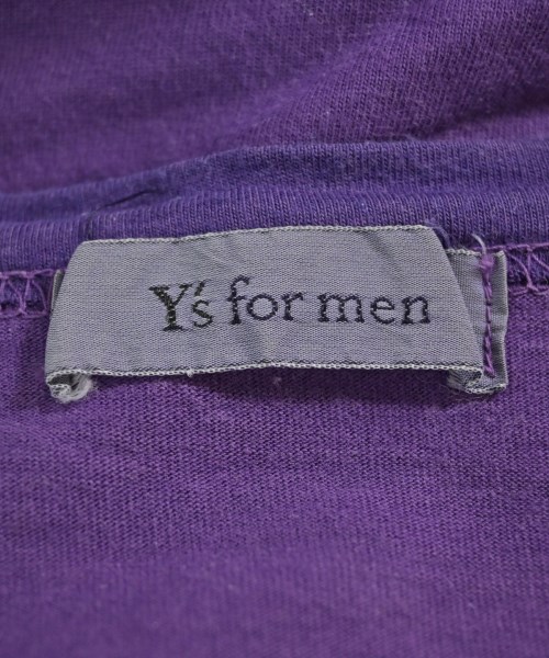 Y's for men（ワイズフォーメン）Tシャツ・カットソー 紫 サイズ:3(L位) メンズ/2200696053269