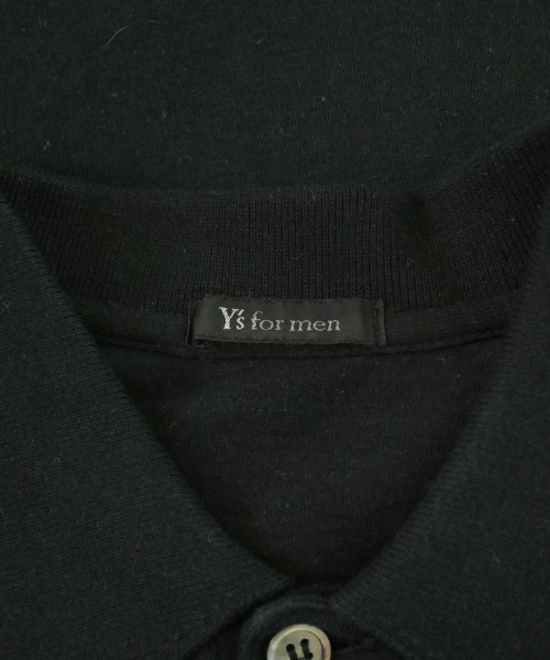 Y's for men（ワイズフォーメン）ポロシャツ 黒 サイズ:-(XS位) メンズ/2200700775033