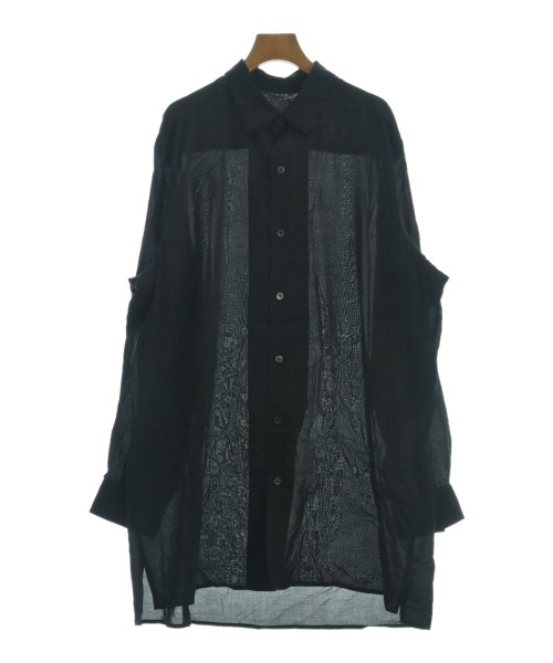 Y's for men(ワイズフォーメン)カジュアルシャツ 黒 サイズ:4(XL位)/2200654634011