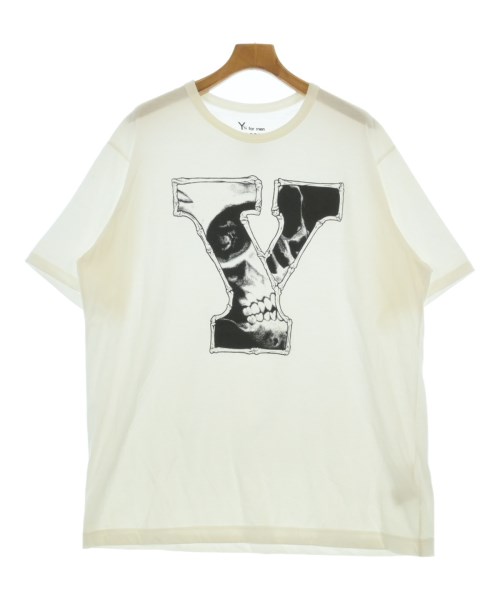 Y's for men(ワイズフォーメン)Tシャツ・カットソー 白 サイズ:3(M位)/2200654888049