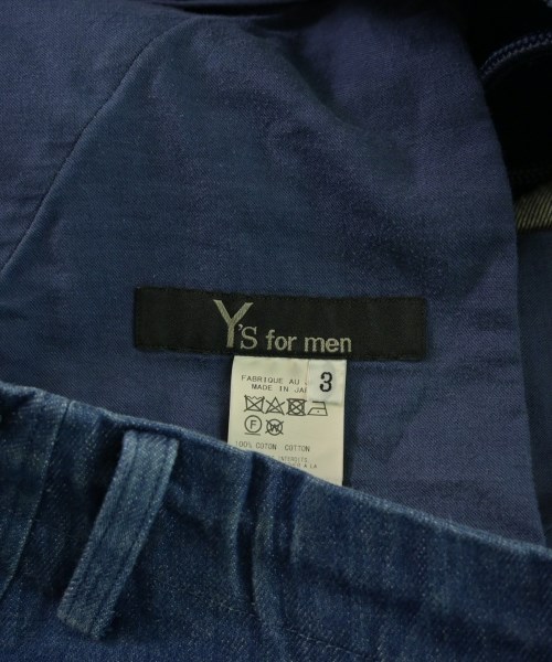 Y's for men（ワイズフォーメン）デニムパンツ 青 サイズ:3(L位) メンズ/2200646445052