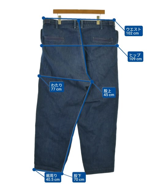 Y's for men（ワイズフォーメン）デニムパンツ 青 サイズ:3(L位) メンズ/2200646445052