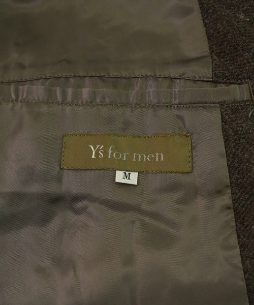 Y's for men（ワイズフォーメン）カジュアルジャケット 茶 サイズ:M メンズ/2200656570089
