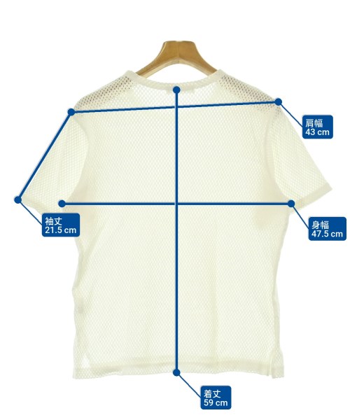 Y's for men（ワイズフォーメン）Tシャツ・カットソー 白 サイズ:-(XS位) メンズ/2200657491048