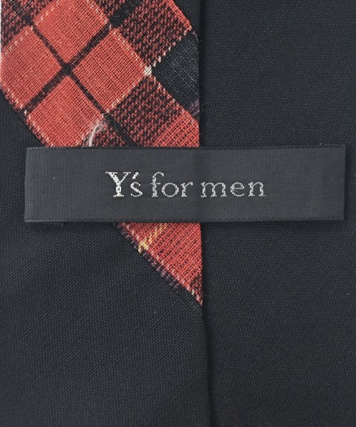 Y's for men（ワイズフォーメン）ネクタイ 黒 サイズ:- メンズ/2200658560125
