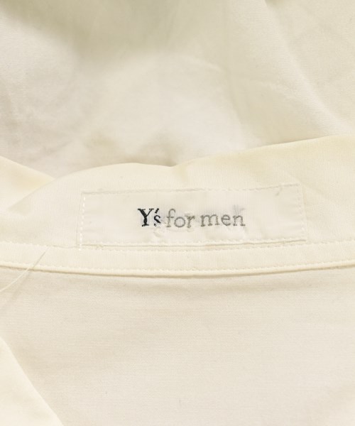 Y's for men（ワイズフォーメン）カジュアルシャツ 白 サイズ:-(M位) メンズ/2200659244062