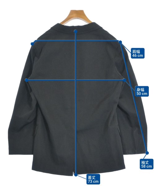 Y's for men（ワイズフォーメン）ジャケット 黒 サイズ:2(M位) メンズ/2200660267135