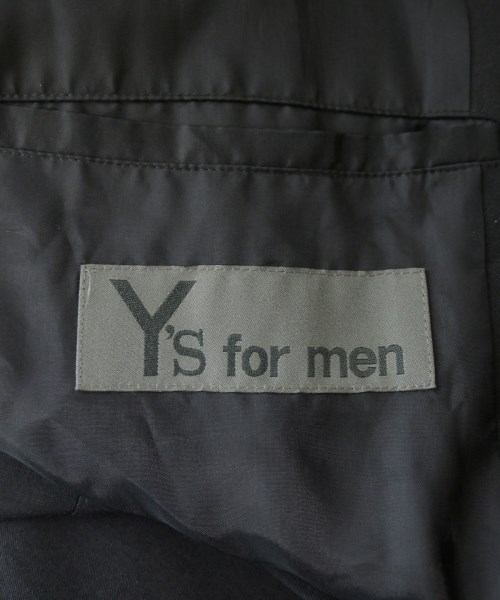 Y's for men（ワイズフォーメン）テーラードジャケット 黒 サイズ:2(S位) メンズ/2200661175019