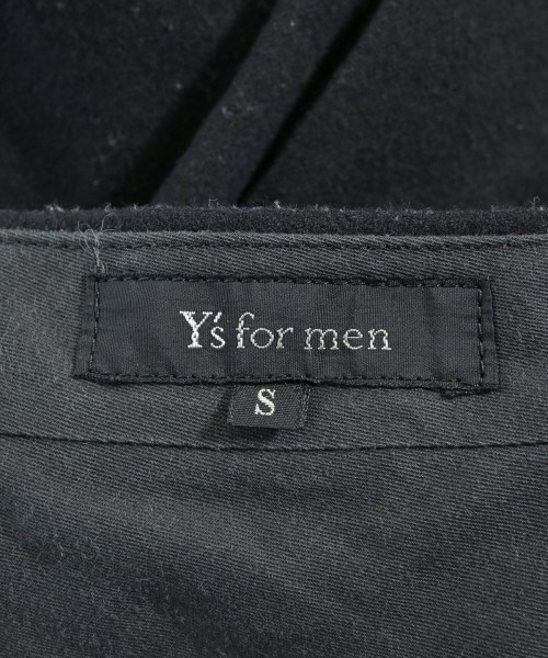 Y's for men（ワイズフォーメン）スラックス 黒 サイズ:S メンズ/2200662180043