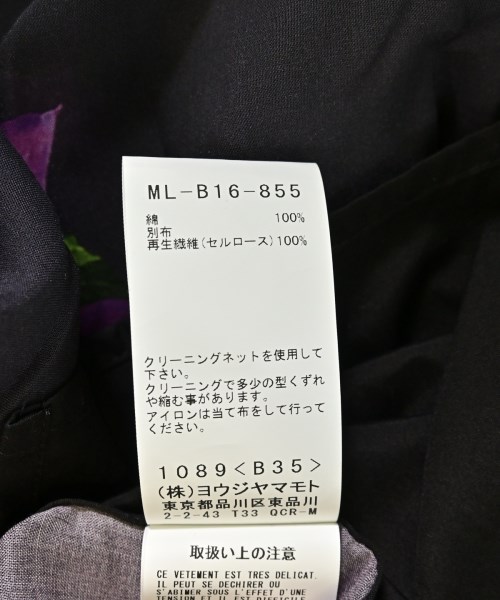 Y's for men（ワイズフォーメン）カジュアルシャツ 黒 サイズ:2(M位) メンズ/2200711272033