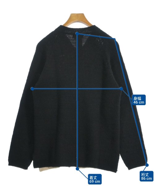 Y's for men（ワイズフォーメン）カーディガン 黒 サイズ:3(M位) メンズ/2200711722040