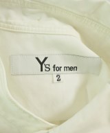 Y's for men（ワイズフォーメン）カジュアルシャツ 白 サイズ:2(S位) メンズ/2200711751019