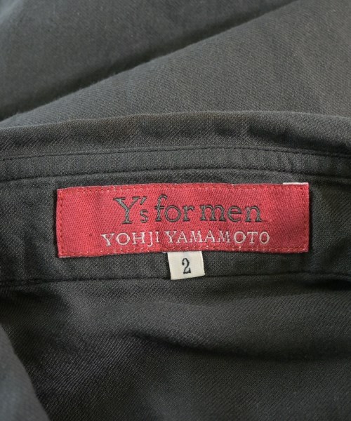 Y's for men（ワイズフォーメン）カジュアルシャツ グレー サイズ:2(S位) メンズ/2200715040010