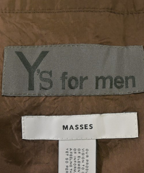 Y's for men（ワイズフォーメン）カジュアルジャケット 茶 サイズ:3(L位) メンズ/2200715802069