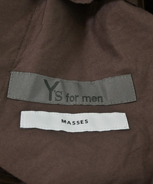 Y's for men（ワイズフォーメン）スラックス 茶 サイズ:3(L位) メンズ/2200715802076
