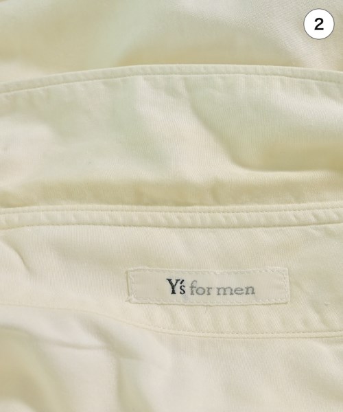 Y's for men（ワイズフォーメン）カジュアルシャツ 白 サイズ:-(L位) メンズ/2200717026012