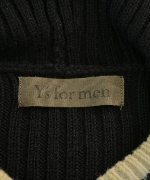 Y's for men（ワイズフォーメン）ニット・セーター 黒 サイズ:3(L位) メンズ/2200645116052