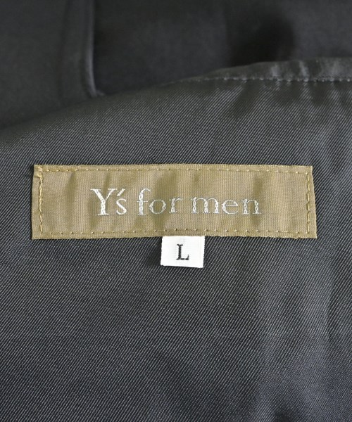 Y's for men（ワイズフォーメン）ピーコート 黒 サイズ:L メンズ/2200636290013
