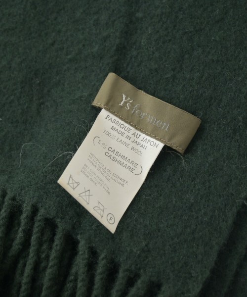 Y's for men（ワイズフォーメン）ストール 緑 サイズ:- メンズ/2200646895123