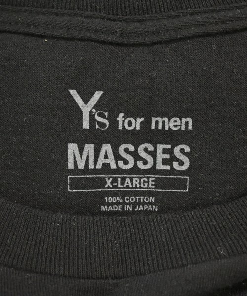 Y's for men（ワイズフォーメン）Tシャツ・カットソー 黒 サイズ:XL メンズ/2200702903113