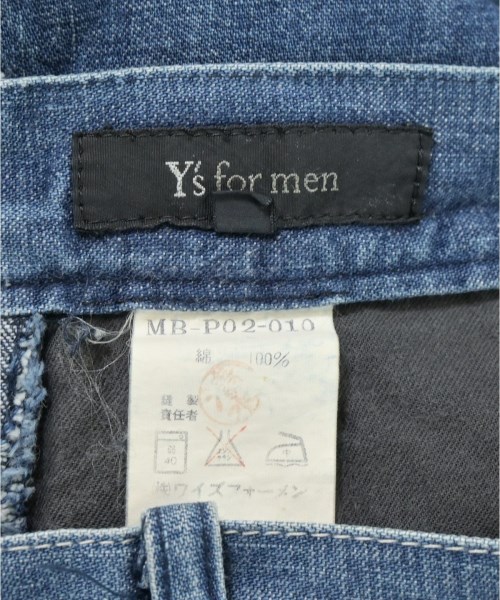 Y's for men（ワイズフォーメン）デニムパンツ 青 サイズ:M メンズ/2200704171022