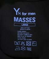 Y's for men（ワイズフォーメン）Tシャツ・カットソー 黒 サイズ:L メンズ/2200704869028