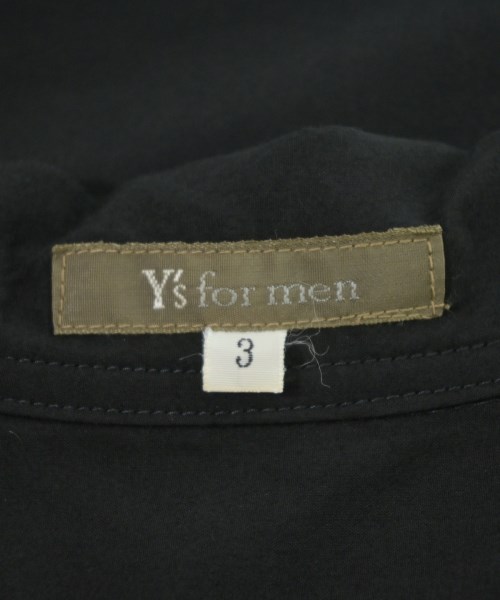 Y's for men（ワイズフォーメン）カジュアルシャツ 黒 サイズ:3(L位) メンズ/2200703457035