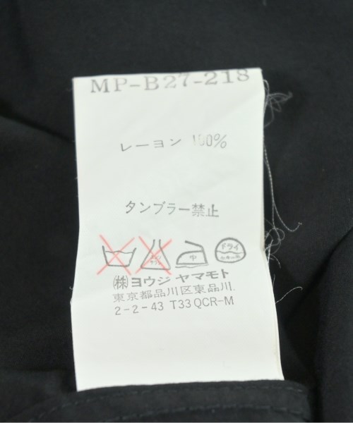 Y's for men（ワイズフォーメン）カジュアルシャツ 黒 サイズ:3(L位) メンズ/2200703457035