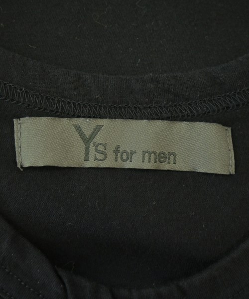 Y's for men（ワイズフォーメン）Tシャツ・カットソー 黒 サイズ:3(M位) メンズ/2200703457042