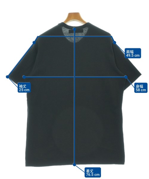 Y's for men（ワイズフォーメン）Tシャツ・カットソー 黒 サイズ:3(M位) メンズ/2200703457042