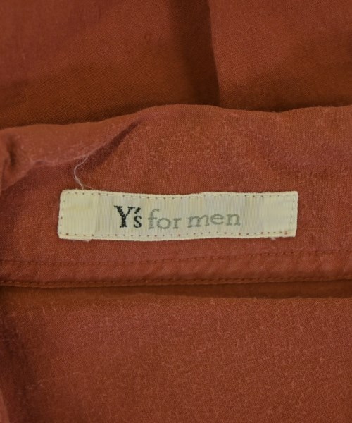 Y's for men（ワイズフォーメン）ドレスシャツ 赤 サイズ:-(XXL位) メンズ/2200709047063