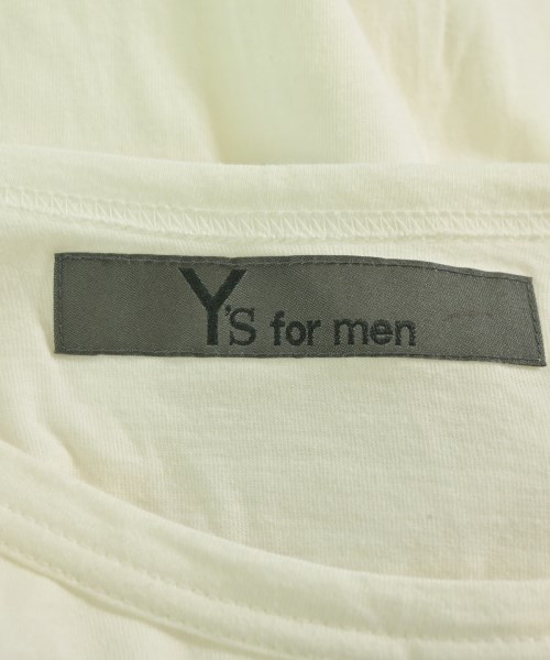 Y's for men（ワイズフォーメン）Tシャツ・カットソー 白 サイズ:3(L位) メンズ/2200709621034