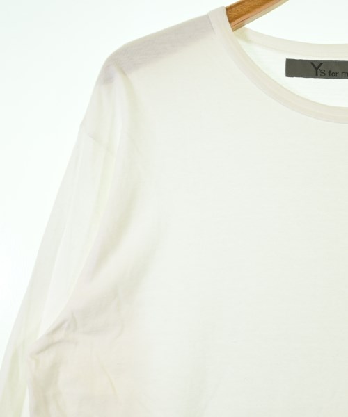 Y's for men（ワイズフォーメン）Tシャツ・カットソー 白 サイズ:3(L位) メンズ/2200709621034