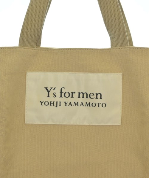 Y's for men（ワイズフォーメン）トートバッグ ベージュ サイズ:- メンズ/2200664235048