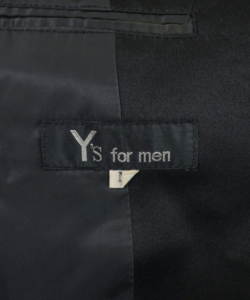 Y's for men（ワイズフォーメン）テーラードジャケット 黒 サイズ:M メンズ/2200664264048