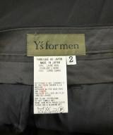 Y's for men（ワイズフォーメン）スラックス 黒 サイズ:2(M位) メンズ/2200664744083