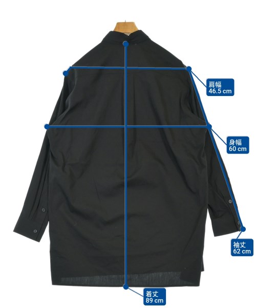 Y's for men（ワイズフォーメン）カジュアルシャツ 黒 サイズ:2(S位) メンズ/2200664819040