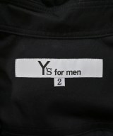 Y's for men（ワイズフォーメン）カジュアルシャツ 黒 サイズ:2(S位) メンズ/2200664819040