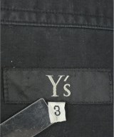 Y's for men（ワイズフォーメン）カジュアルシャツ 黒 サイズ:3(M位) メンズ/2200664760250