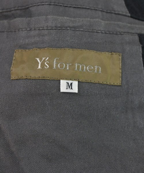 Y's for men（ワイズフォーメン）カジュアルジャケット 黒 サイズ:M メンズ/2200668295024
