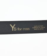 Y's for men（ワイズフォーメン）ベルト 黒 サイズ:- メンズ/2200668457057