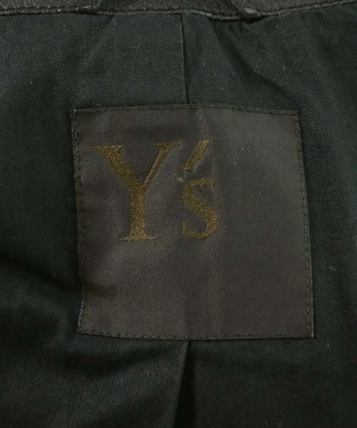 Y's for men（ワイズフォーメン）ライダース 黒 サイズ:2(S位) メンズ/2200668192071