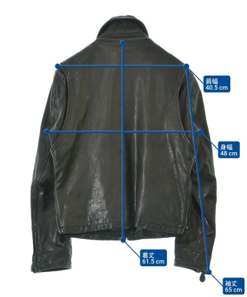 Y's for men（ワイズフォーメン）ライダース 黒 サイズ:2(S位) メンズ/2200668192071